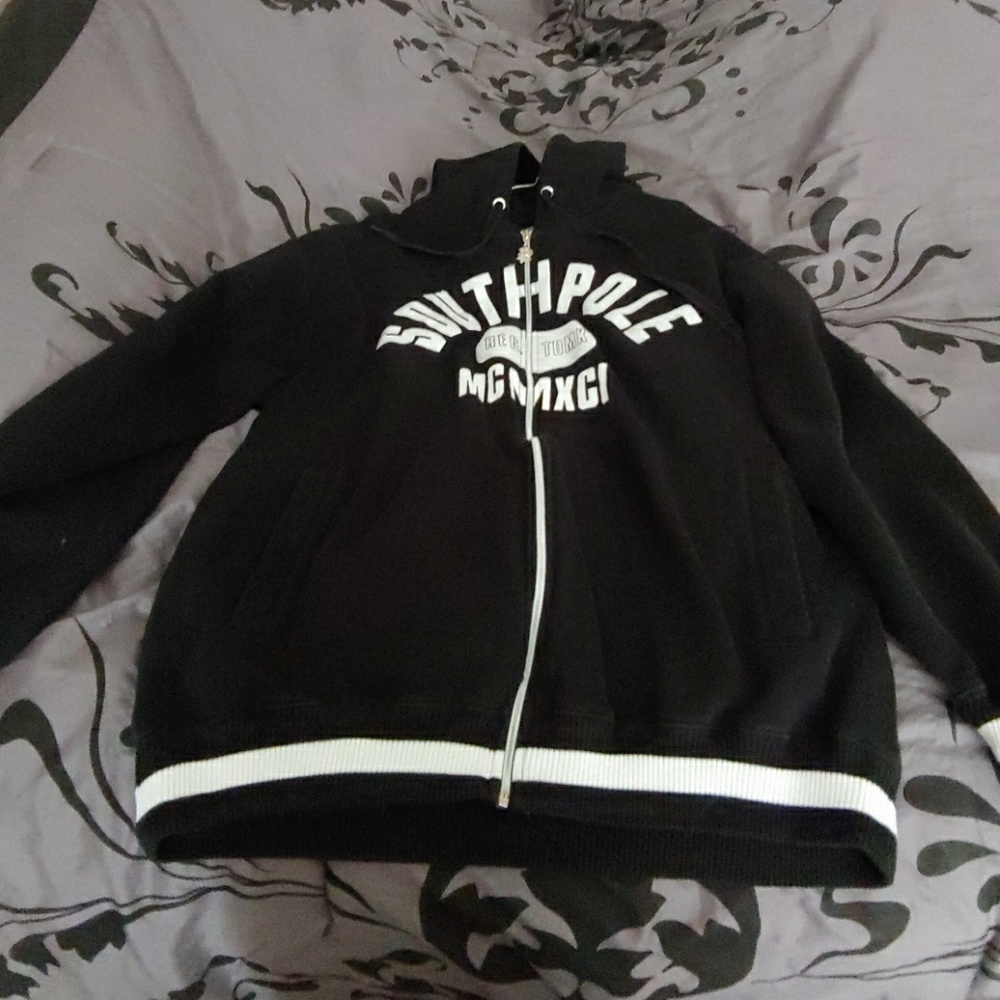 Zip up sweatshirt